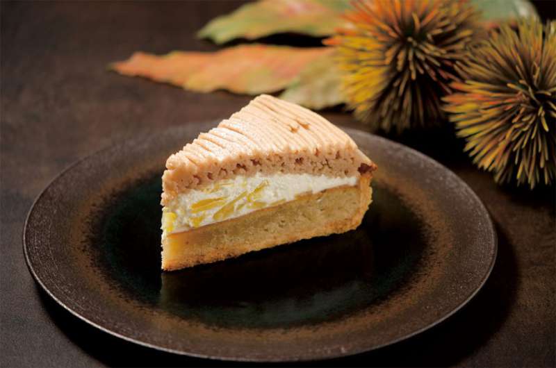 秋の人気ケーキ「和栗のモンブラン」