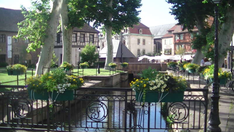 フランスアルザス地方コルマール 街の風景3