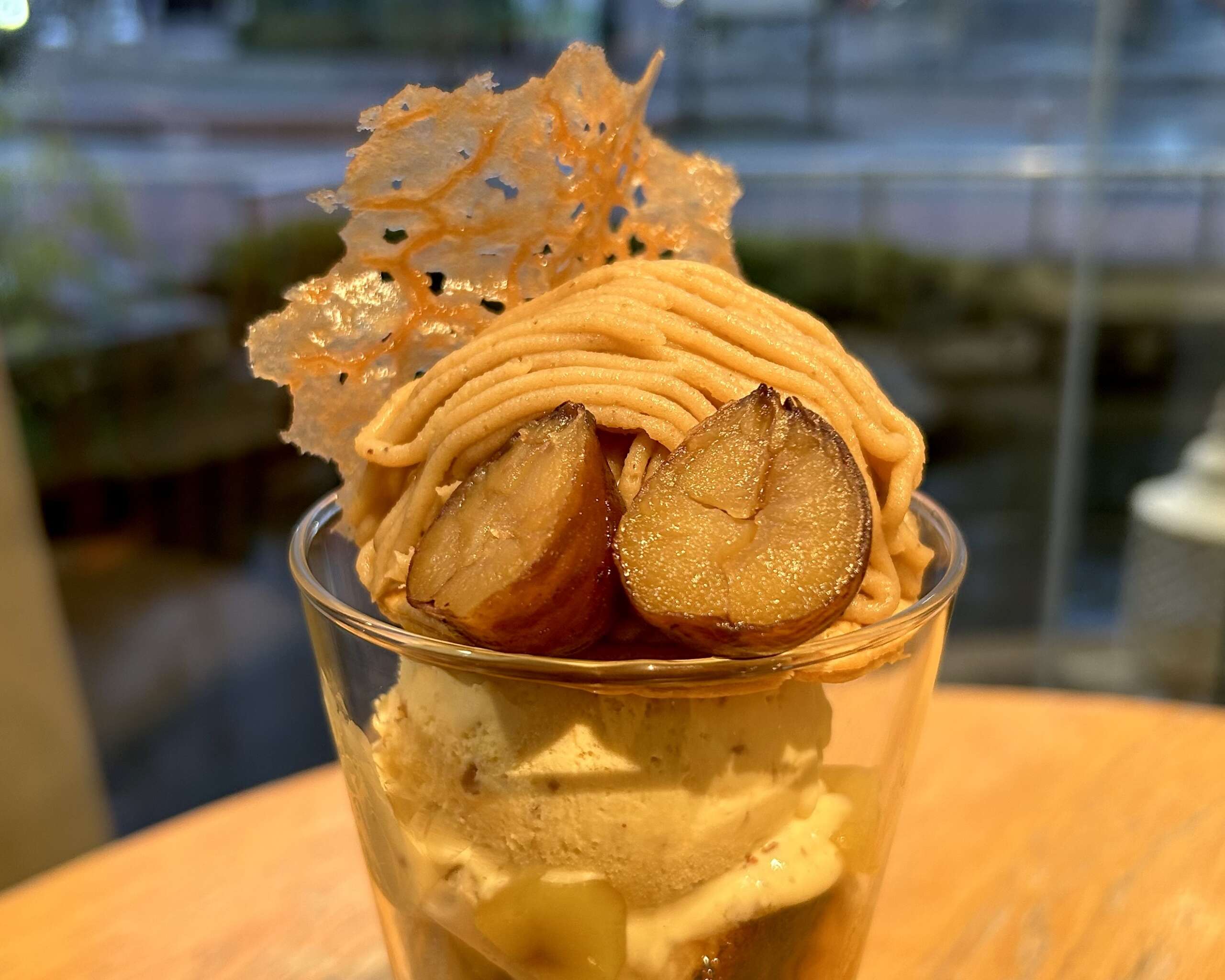 先着20食/日】パティシエ特製🌰マロンパフェ - 5HORN Dining